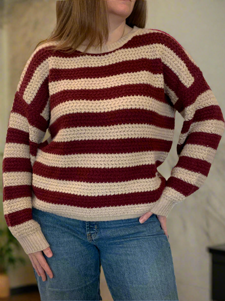 Candy Cane Lane Sweater