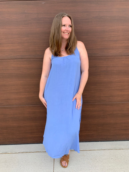 Miami Midi Side Slit Dress
