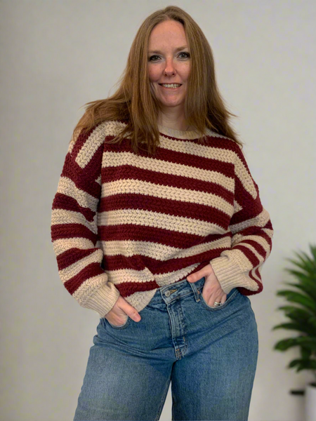 Candy Cane Lane Sweater