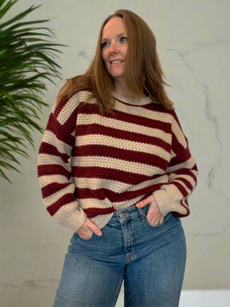 Candy Cane Lane Sweater