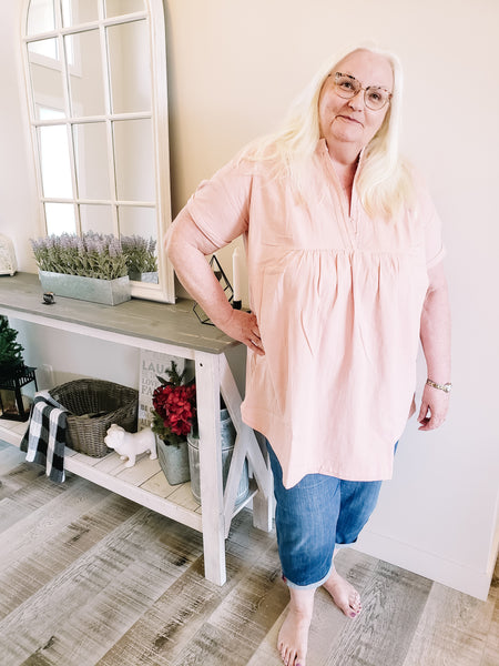 Pretty In Pink Baby Doll Dress