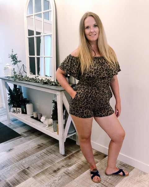 Miami Off The Shoulder Romper