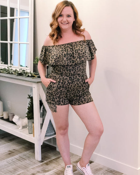 Miami Off The Shoulder Romper