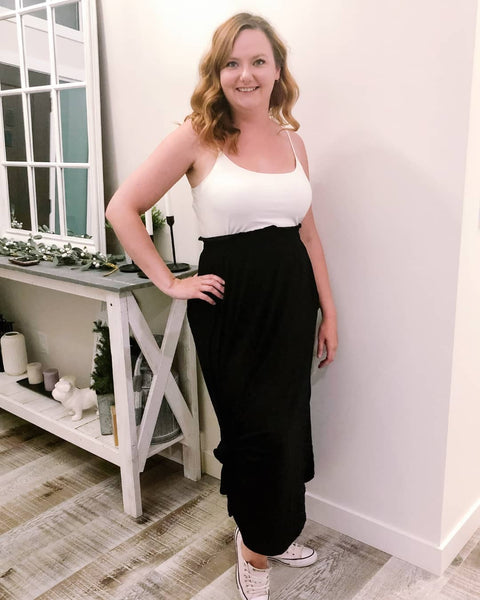 Nelson 3/4 Length Maxi Skirt