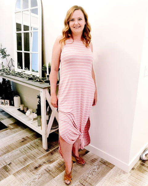 Pinawa Stripped Maxi Dress