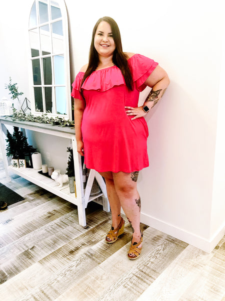 Hornby Off The Shoulder Dress