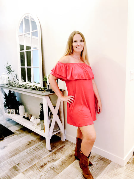 Hornby Off The Shoulder Dress